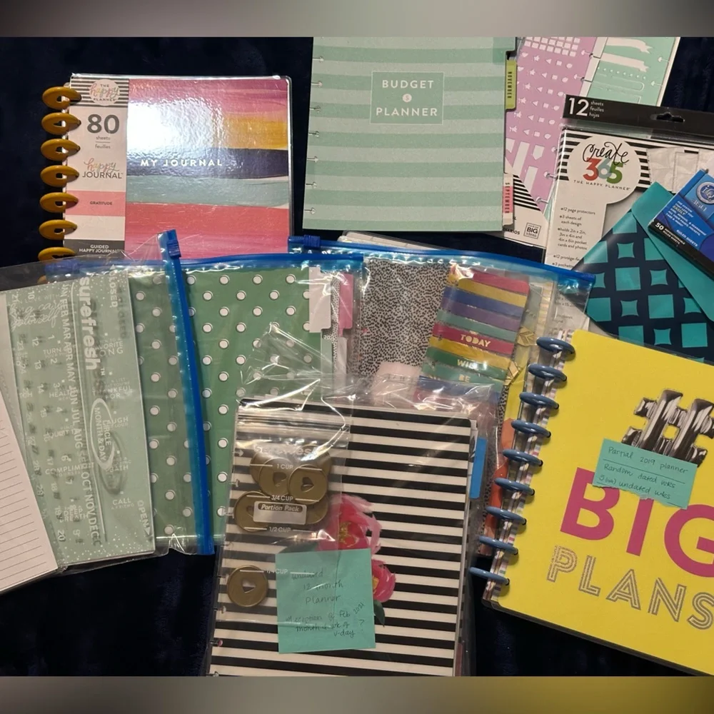 Colorful Budget Planner Set